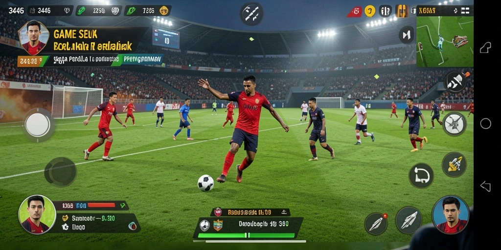 Tampilan gameplay <strong>3446</strong> yang realistis dan mendebarkan.