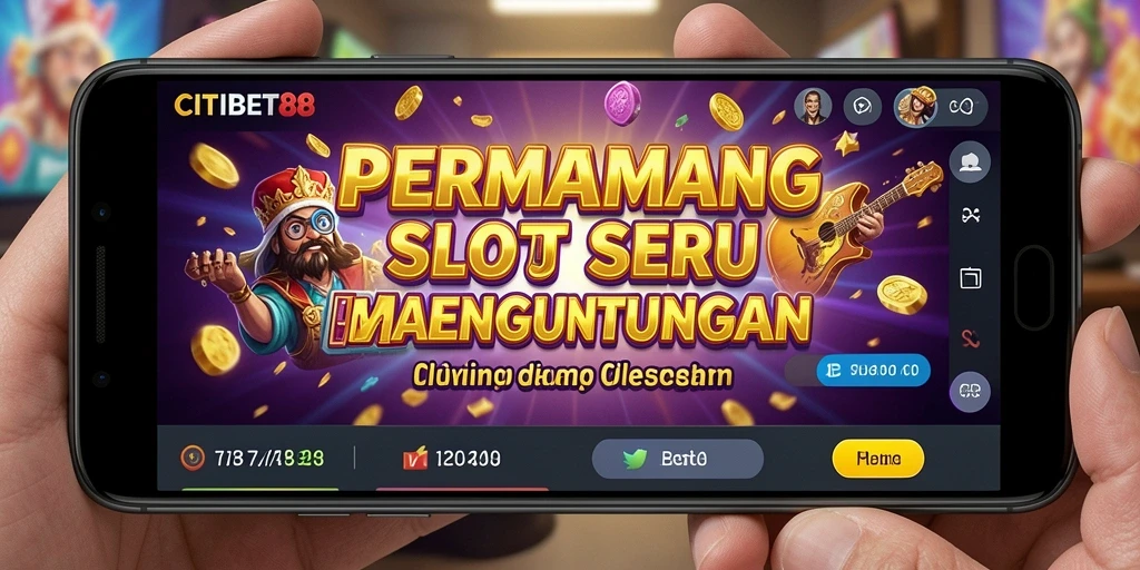 Tampilan gameplay slot yang menarik dan penuh warna di CITIBET88.