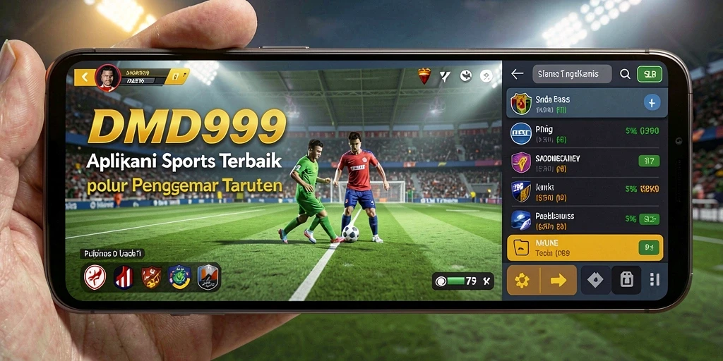 Tampilan gameplay DMD999 dengan berbagai pilihan taruhan olahraga.