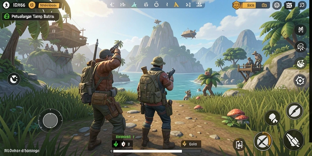 Gameplay IDX66 yang menyajikan petualangan luar biasa di dunia terbuka.
