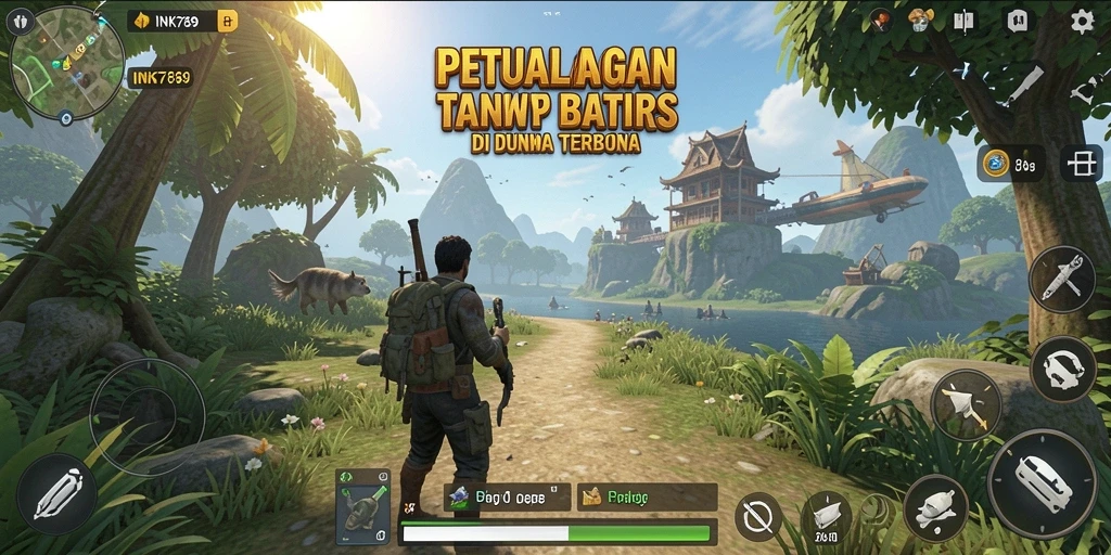 Gameplay seru di dunia terbuka INK789 dengan berbagai tantangan.