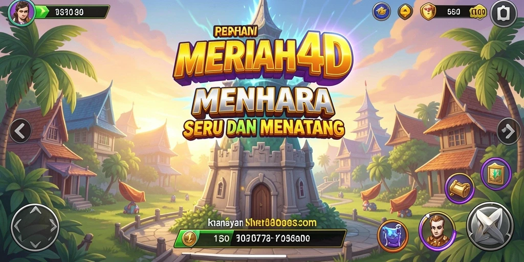 Tampilan gameplay MERIAH4D yang mendebarkan dan penuh strategi.