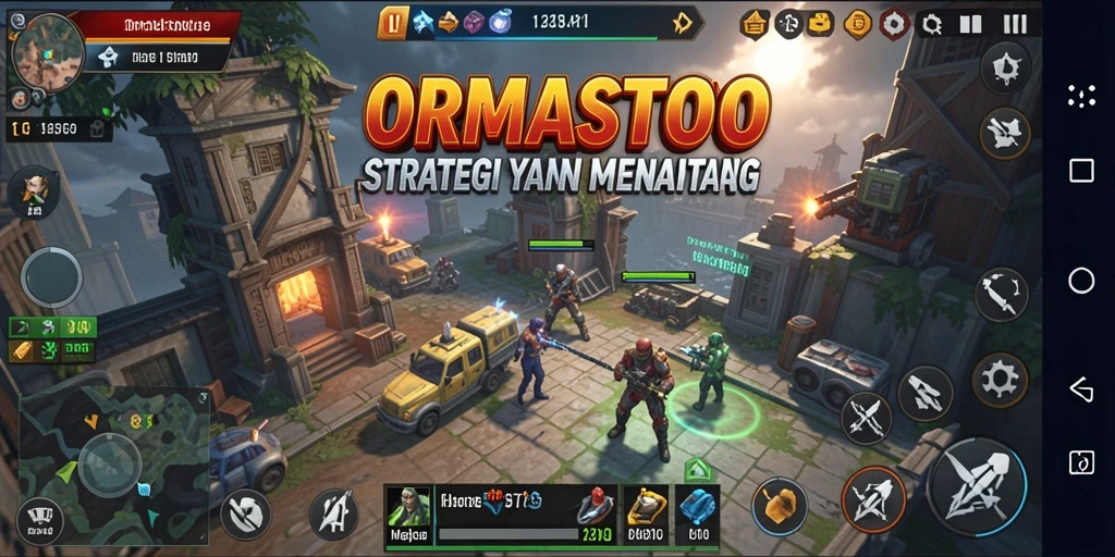 Tampilan gameplay <strong>ORMASTOTO</strong> yang menarik dan dinamis.