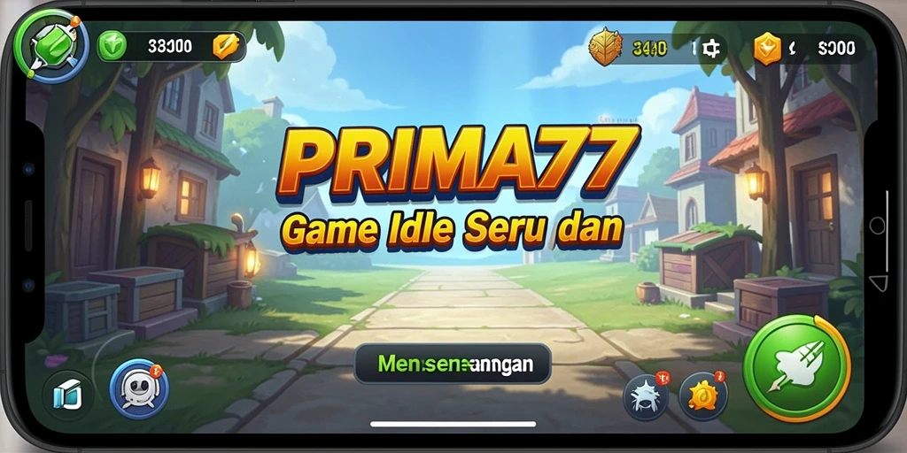 Tampilan menarik dari gameplay PRIMA77 yang menyenangkan.