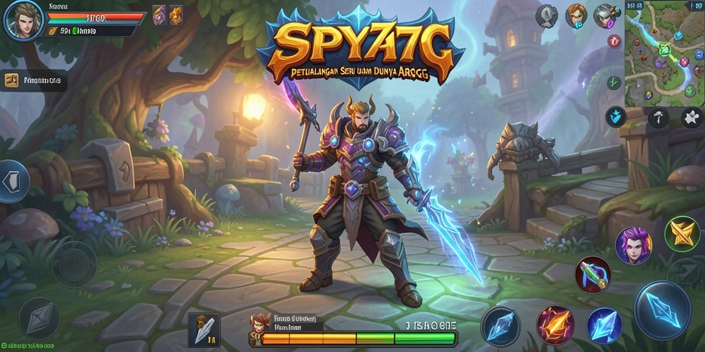 Tampilan gameplay seru dalam SPY77 dengan aksi yang mendebarkan.