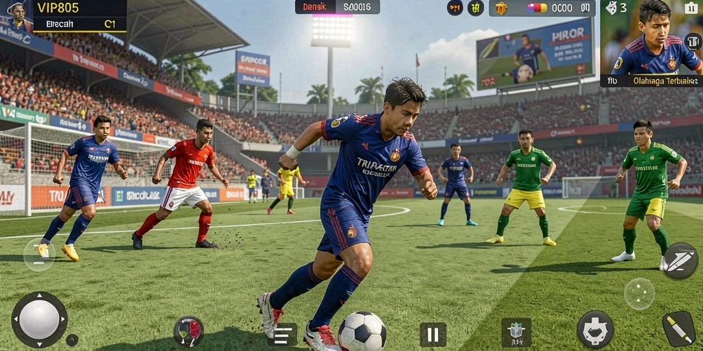 Tangkapan layar VIP805 menampilkan gameplay seru dalam olahraga.